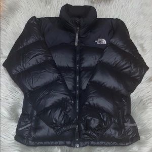 Women’s THE NORTH FACE puffy jacket❤️